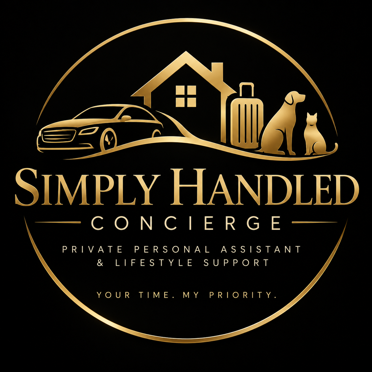 SIMPLY HANDLED CONCIERGE logo