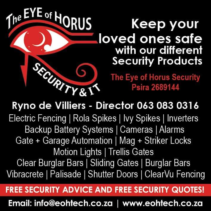 THE EYE OF HORUS SECURITY logo